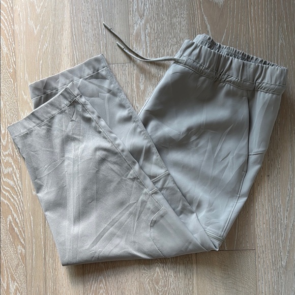 lululemon athletica Pants - lululemon athletica Cream Track Joggers Relaxed Fit